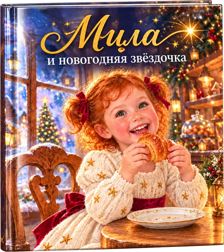 Книга «Мила и новогодняя звёздочка»